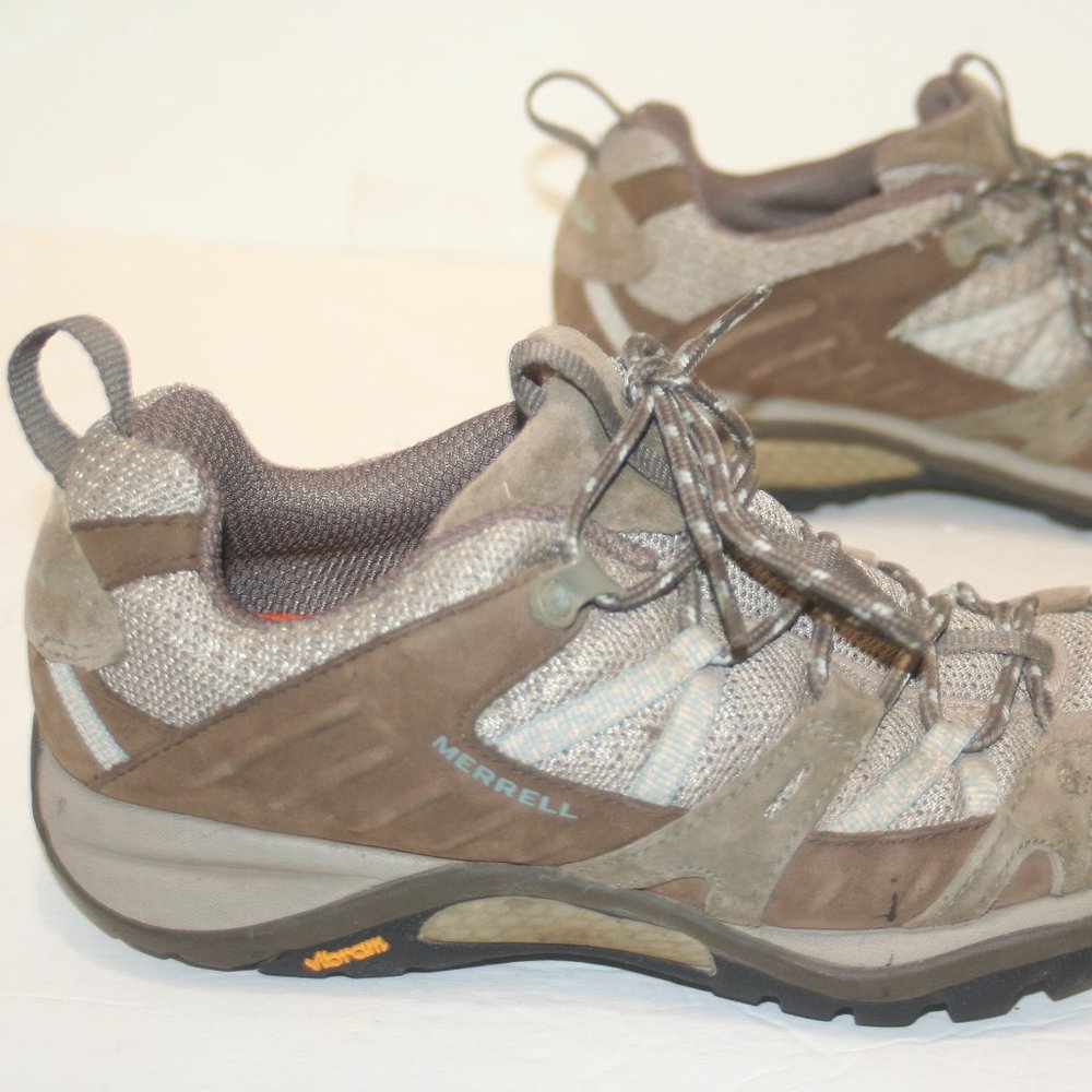 Merrell Siren Sport Olive Suede/Mesh Hiking Shoes. Womens 7.5 M (38 EUR)